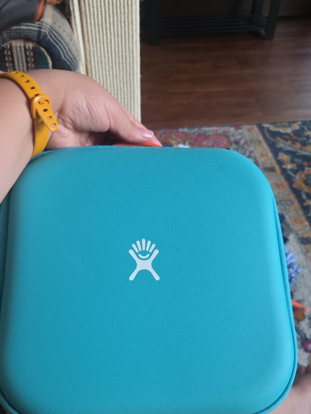 Hydro Flask Turquoise Hard Shell Accessory Case